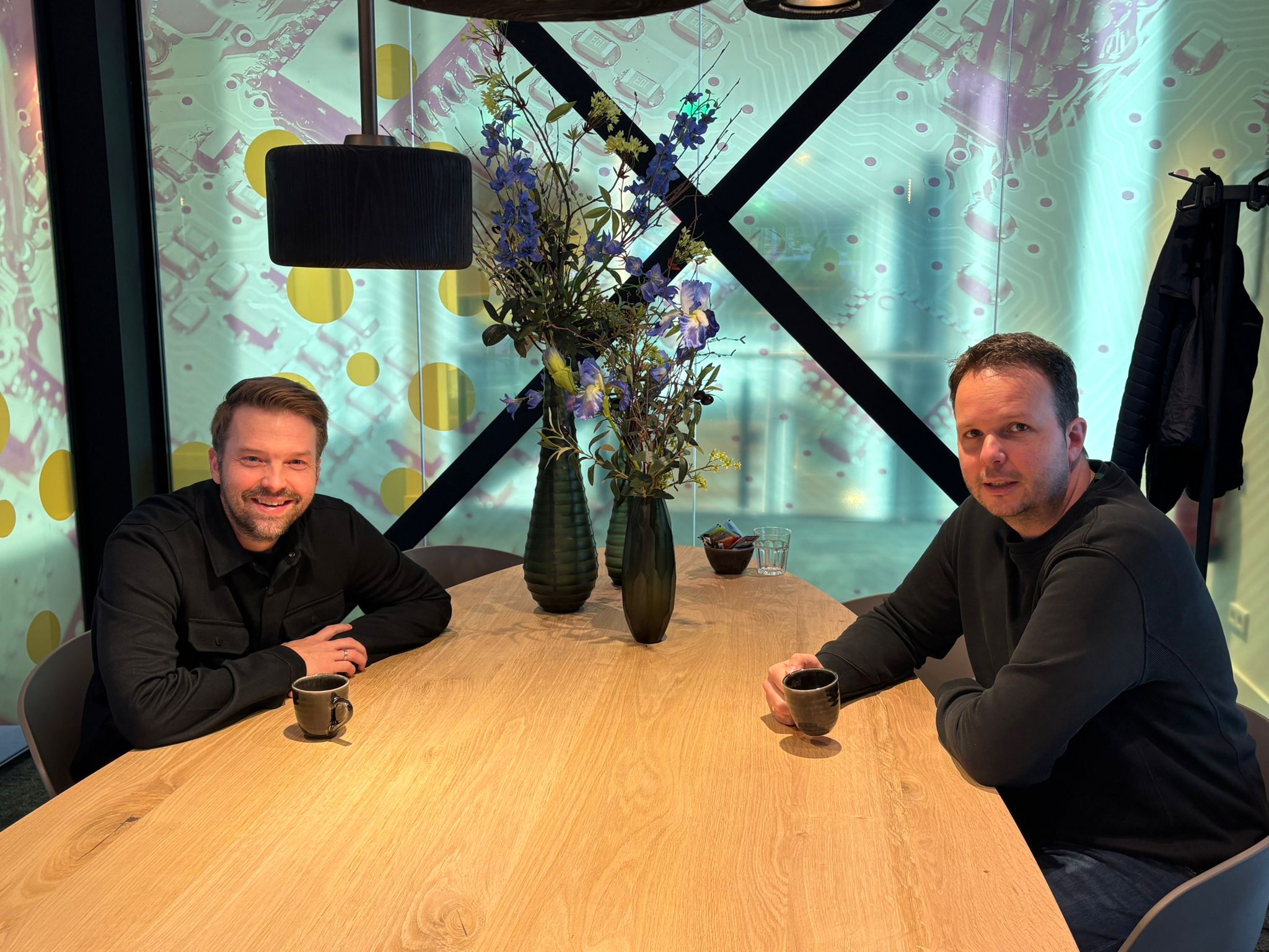Jorian en Richard bevestigen samenwerking